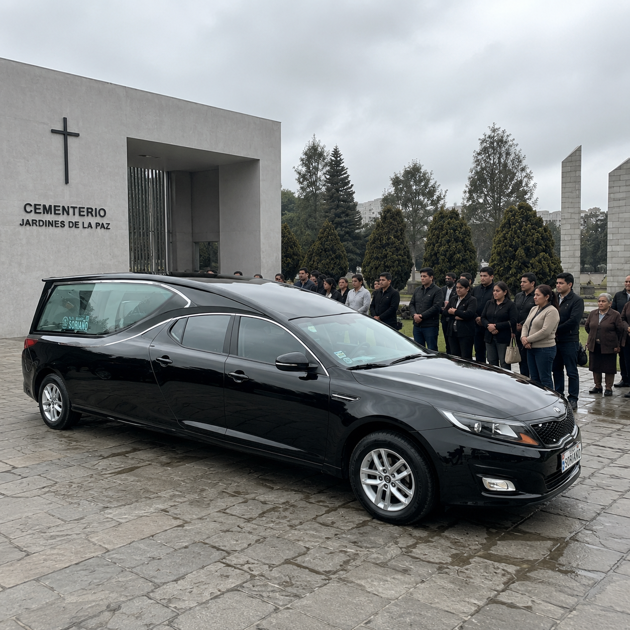 Van ceremonial Funeraria Soriano